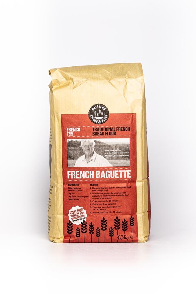 French T55 Bread Flour - Matthews Cotswold Flour