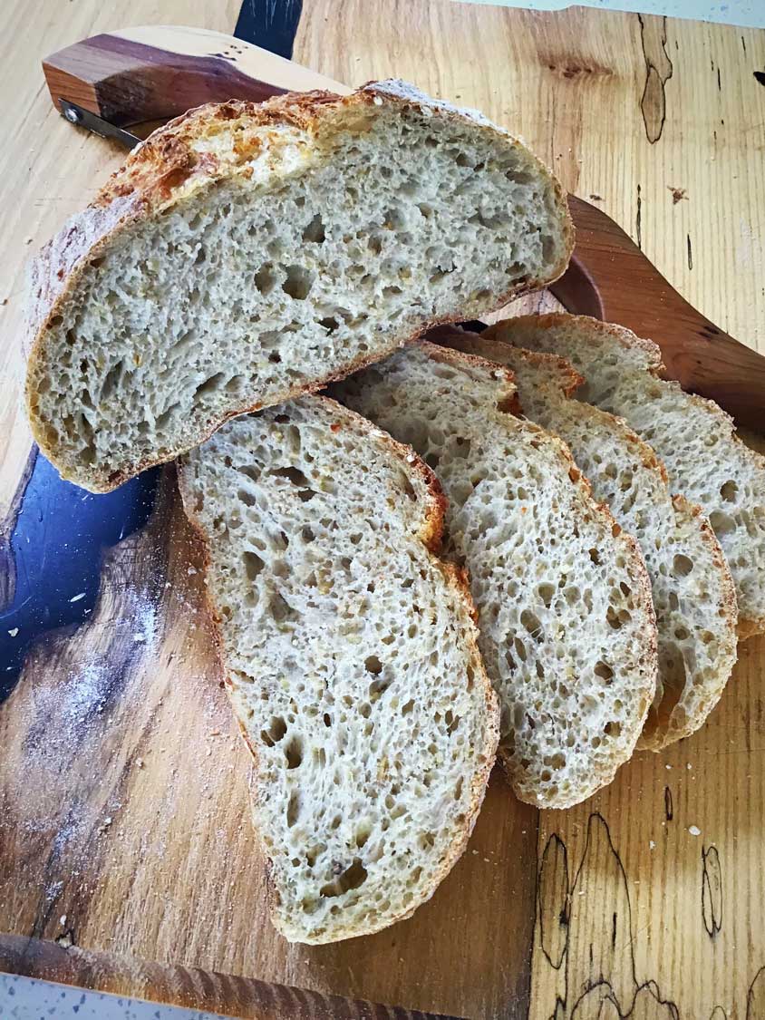 Wychwood Oat Blended Flour Baby Sourdough Loaf - Matthews Cotswold Flour